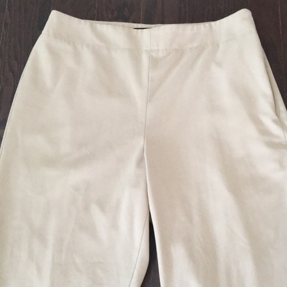 Talbots khaki colored ankle length trousers - Picture 3 of 9